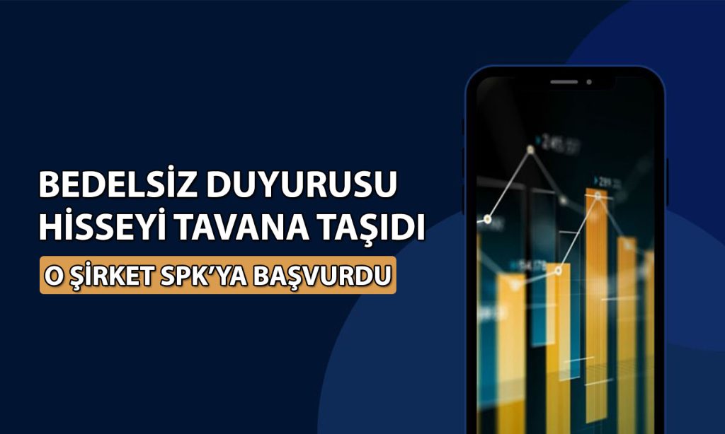 Borsadaki o şirket bedelsiz için başvurdu: 100 lot