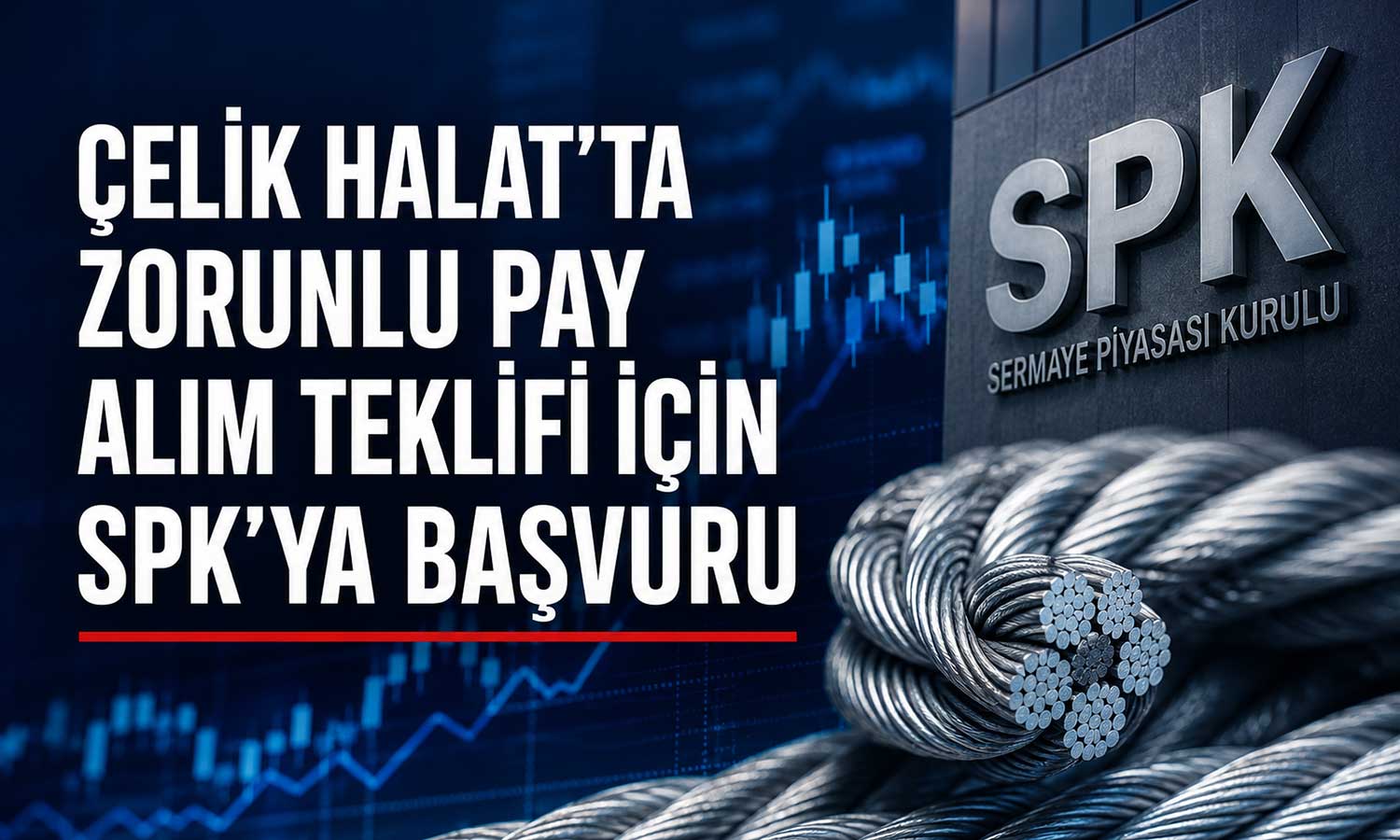 Çelik Halat hisselerinde zorunlu pay alım teklifi başvurusu