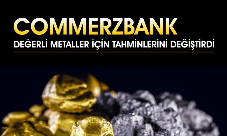 Commerzbank altın, gümüş ve platin için fiyat tahminini düşürdü