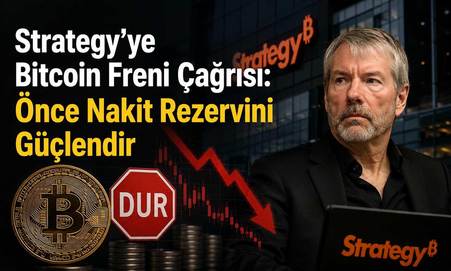 CryptoQuant’tan Michael Saylor’a uyarı: Bitcoin alımlarını durdurun