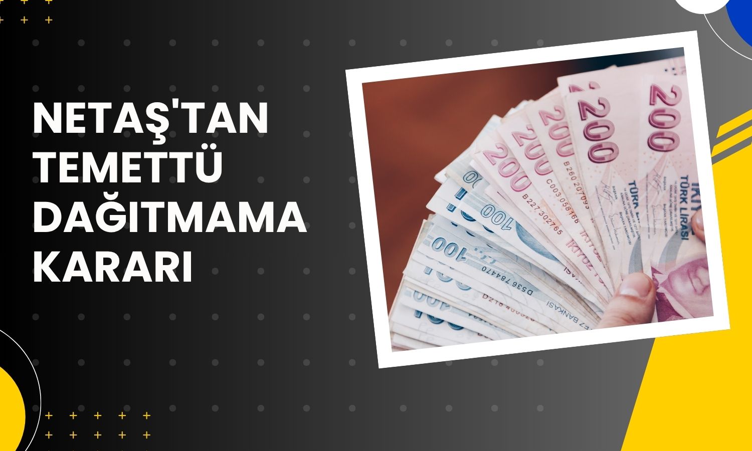 Dağıtılabilir kâr oluşmadı, NETAŞ temettü vermeyecek