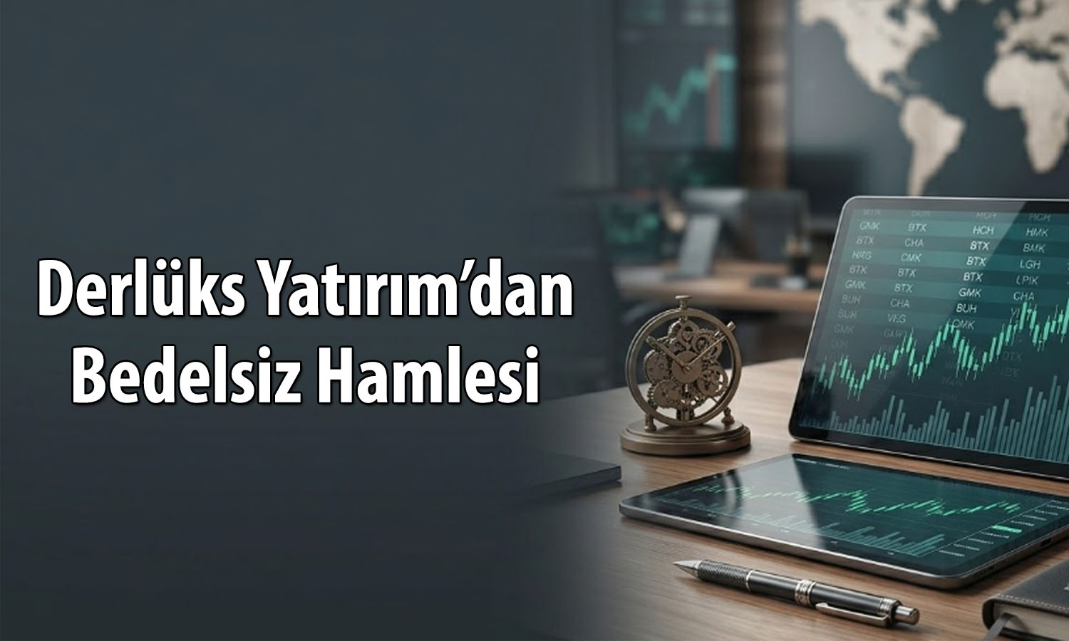 Derlüks Yatırım (DERHL) yüzde 400 bedelsiz kararı aldı