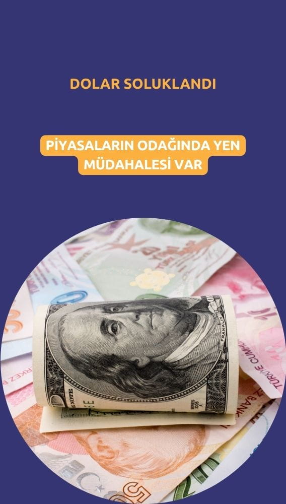 Dolar soluklandı: Piyasaların odağında yen müdahalesi var