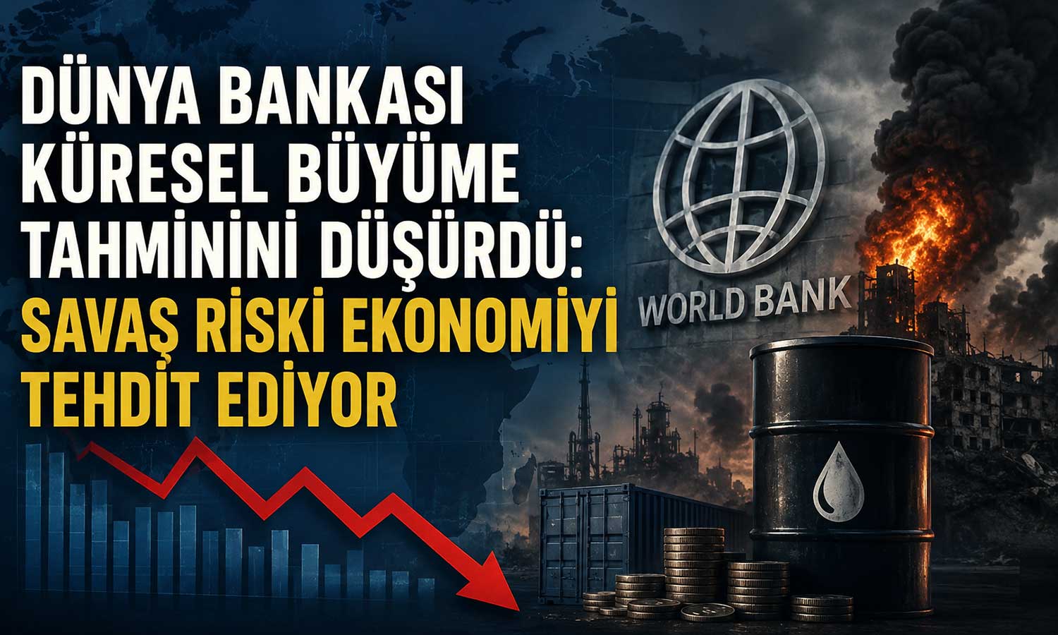 Dünya Bankası: Küresel büyümede pandemi sonrası en zayıf görünüm