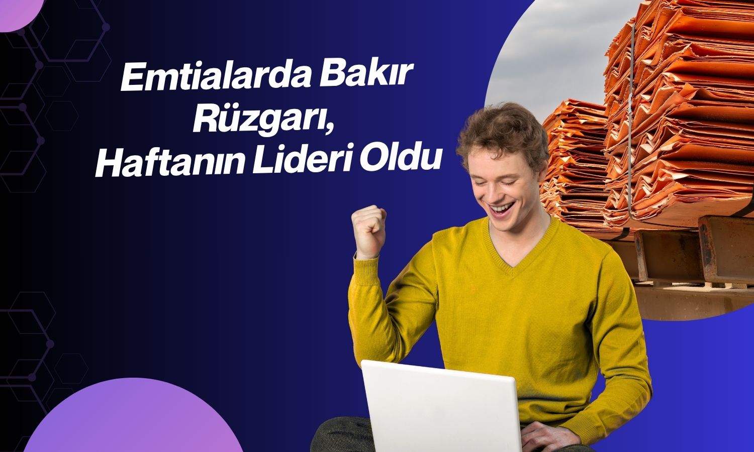Emtialarda haftanın yıldızı bakır ve paladyum oldu