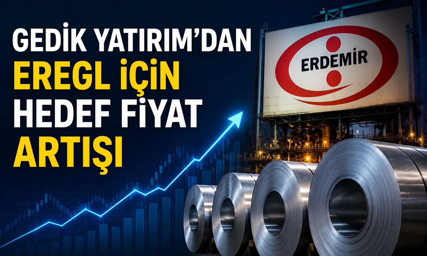 EREGL için tavsiye yükseldi: Hedef fiyat artırıldı