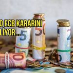 Euro ECB öncesi beklemede: Faiz kararına odaklanıldı