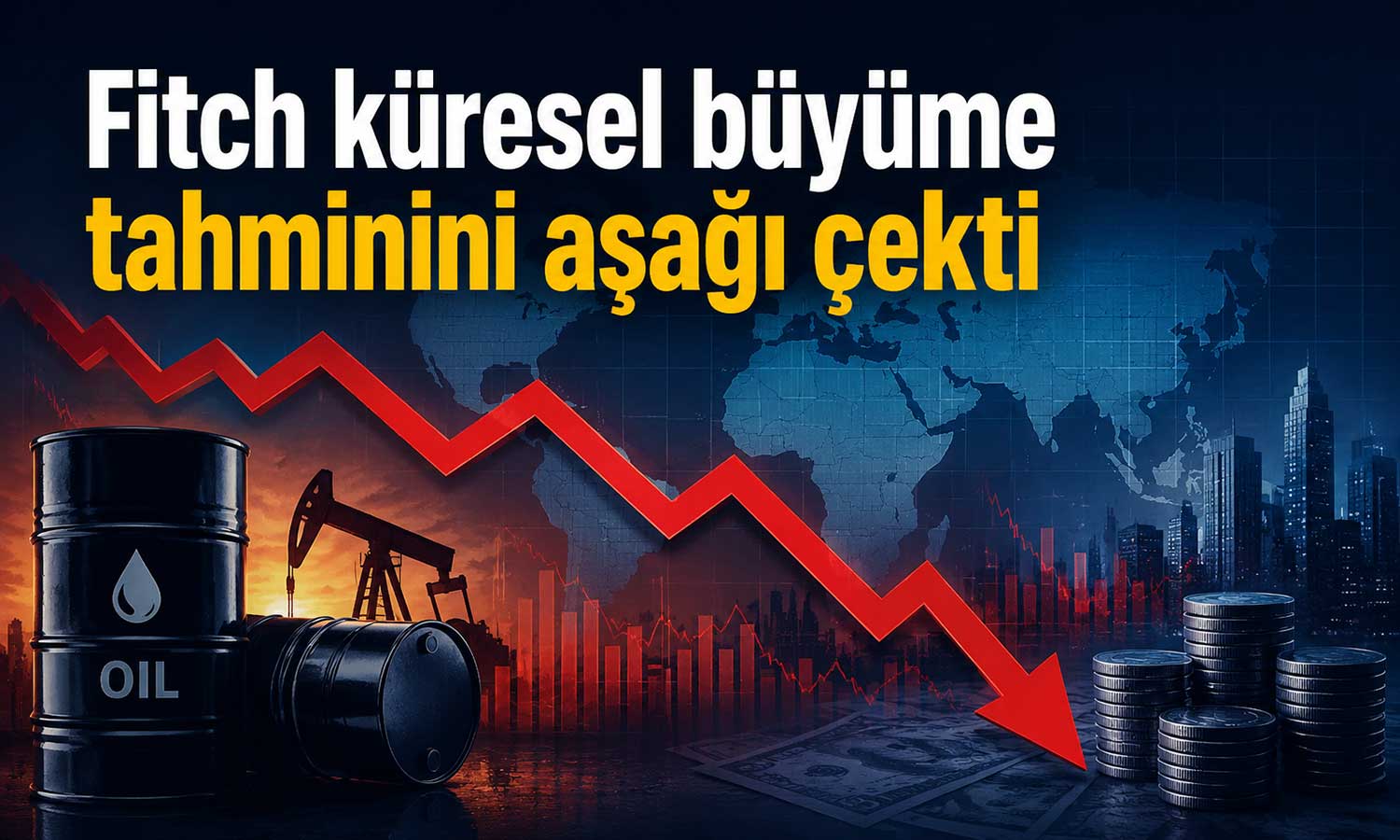 Fitch’ten küresel büyüme uyarısı: Riskler arttı