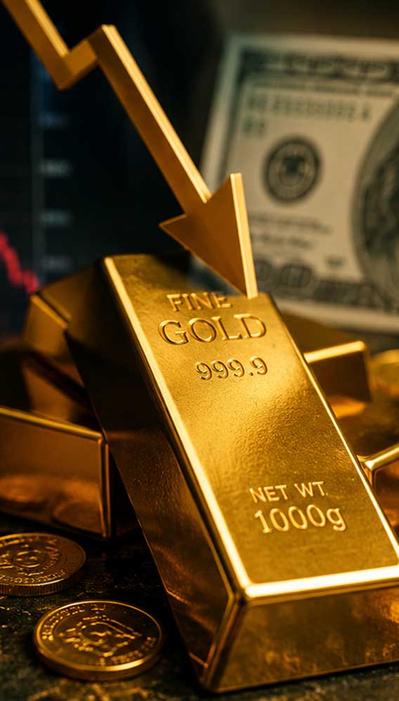 Güçlü dolar altını baskılıyor: Talep zayıfladı
