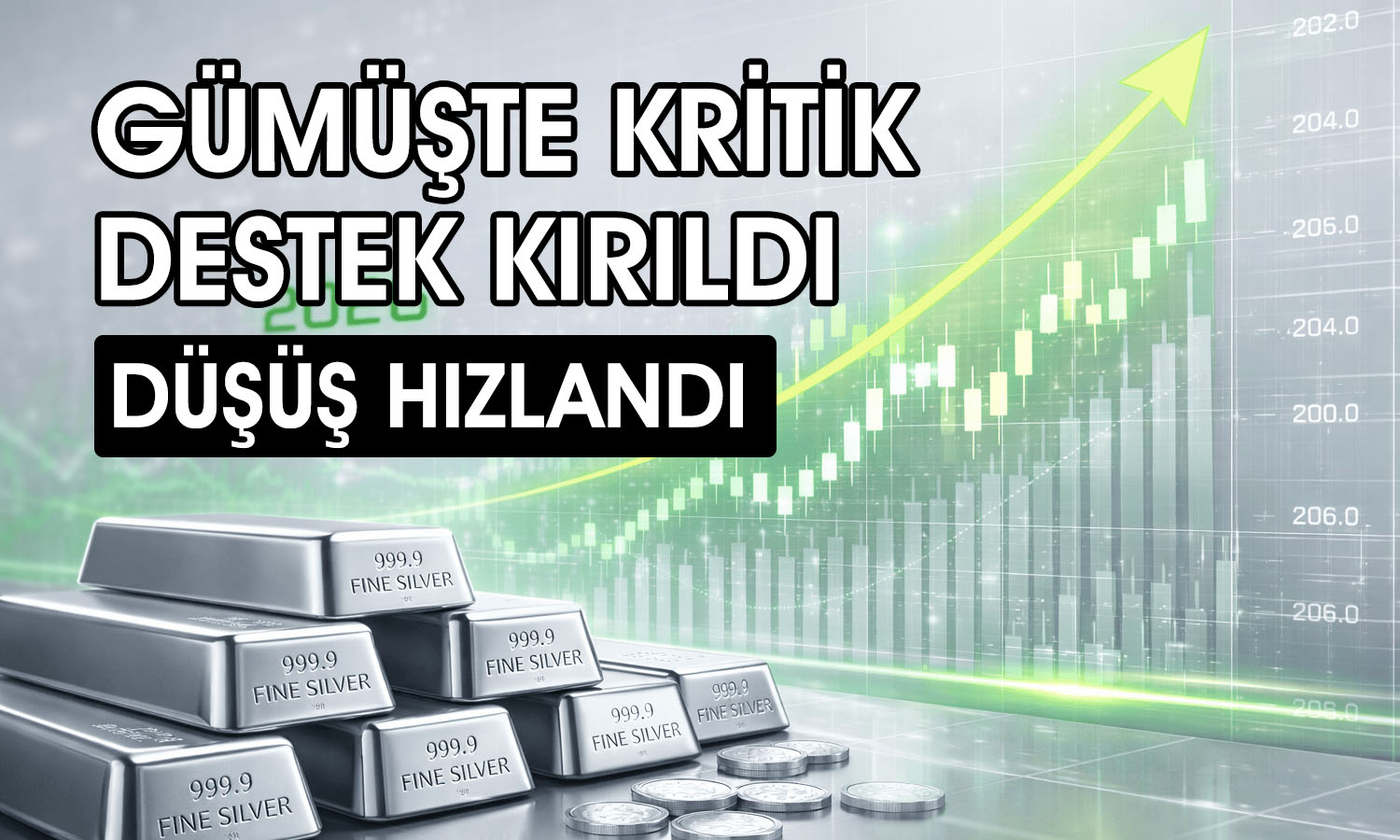 Gümüşte ayılar güçlendi: Satış baskısı devam edecek mi?