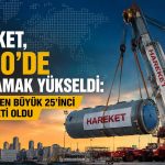 Hareket, dünyanın en prestijli vinç sıralamasında 25’inciliğe yükseldi