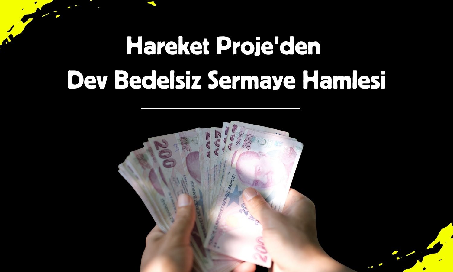 Hareket Proje’den yüzde 1300 bedelsiz İçin SPK başvurusu