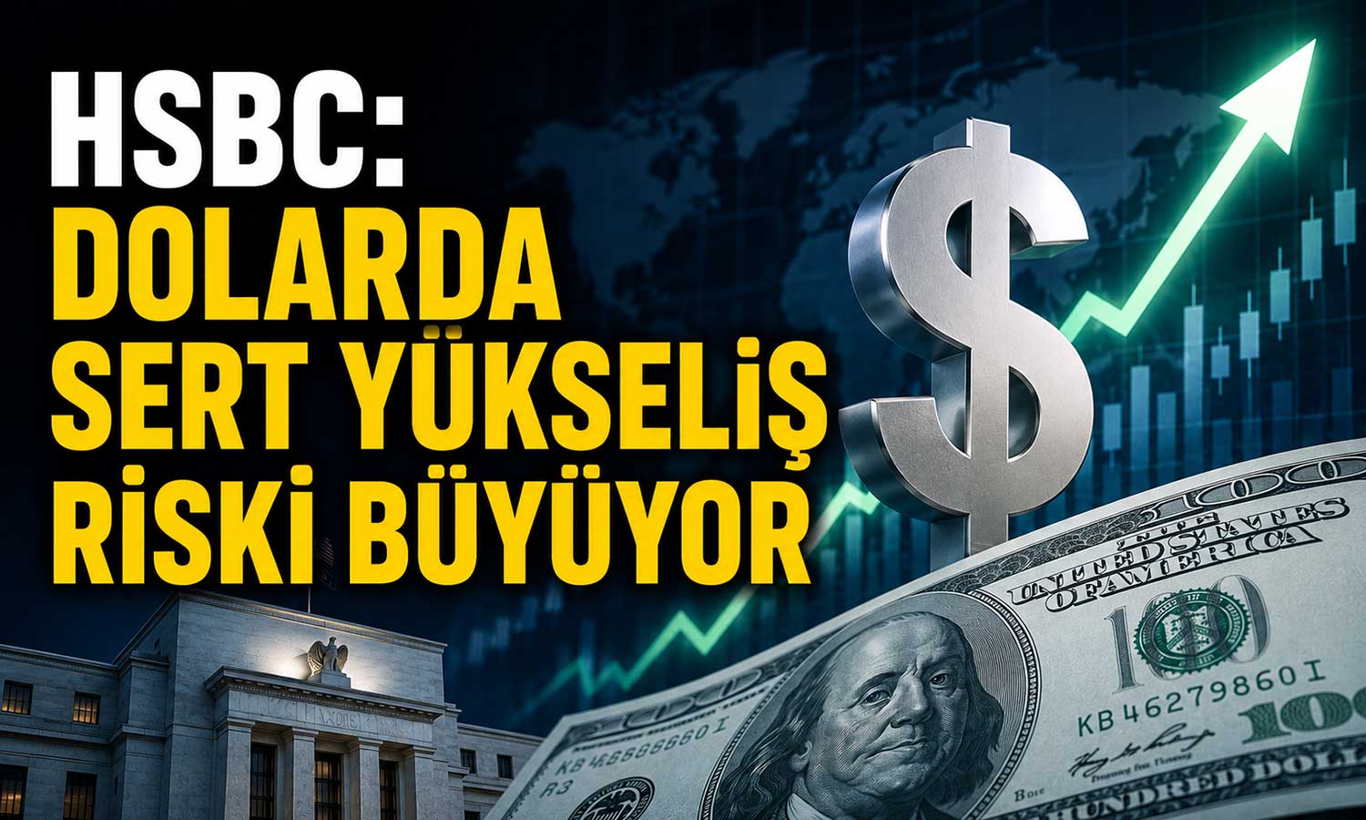 HSBC’den dolar uyarısı: Patlayıcı ralli yaşanabilir