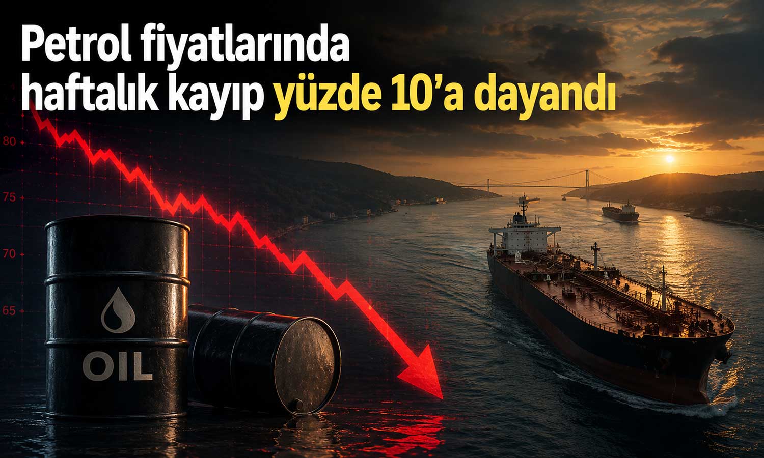 Hürmüz’de sevkiyat arttı, petrol fiyatları geriledi