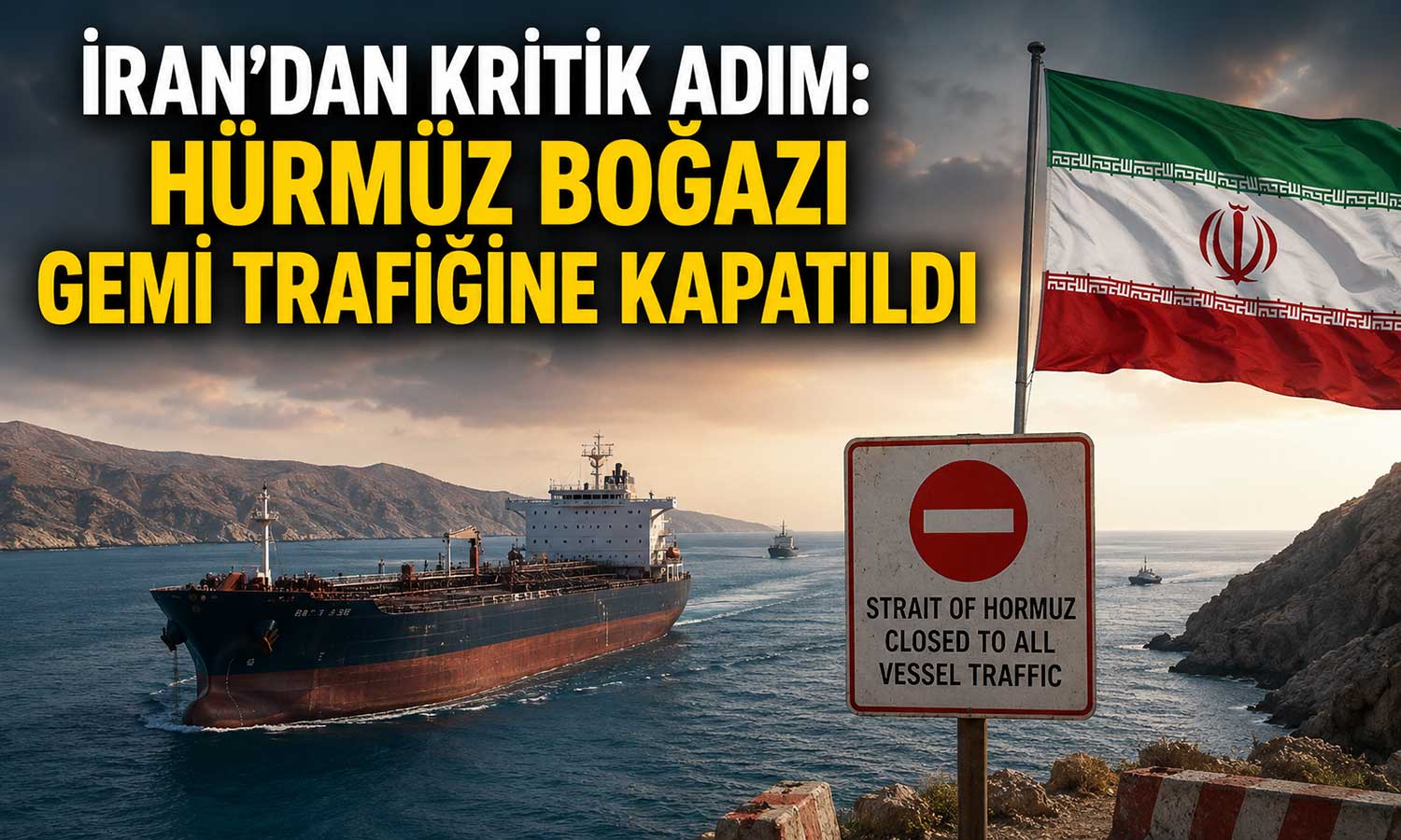İran, ateşkes ihlali gerekçesiyle Hürmüz Boğazı’nı kapattığını duyurdu