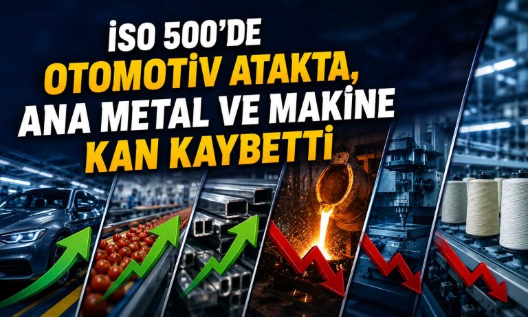 İSO 500’de 2025'in kazanan sektörleri belli oldu