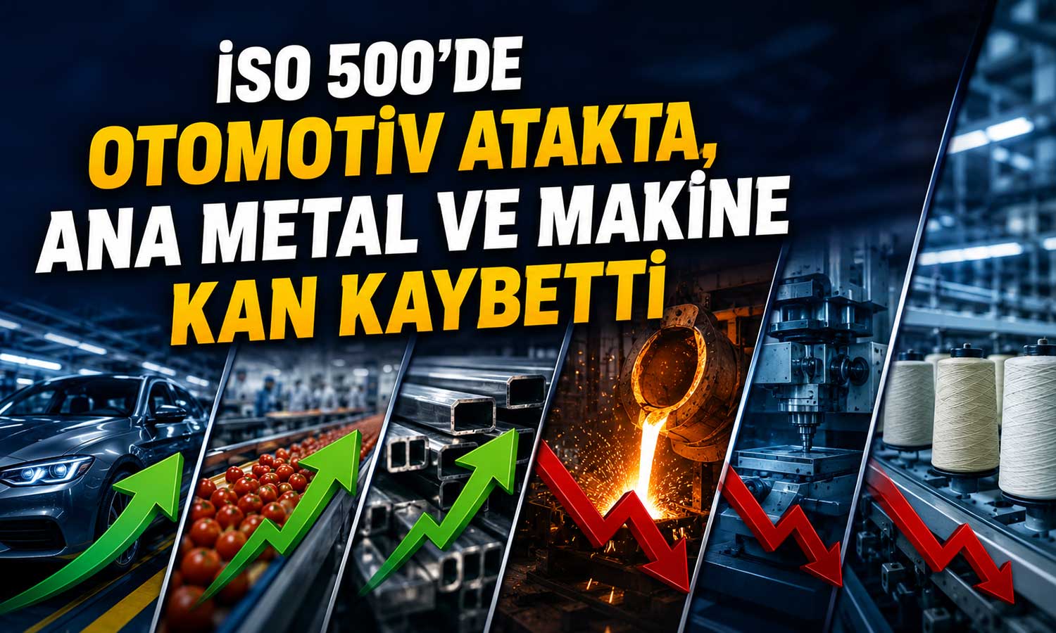İSO 500’de 2025’in kazanan sektörleri belli oldu