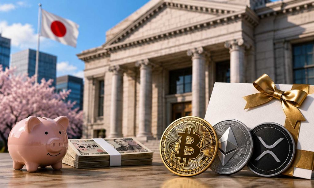 Japon bankası tasarrufu Bitcoin ve Ethereum ile te