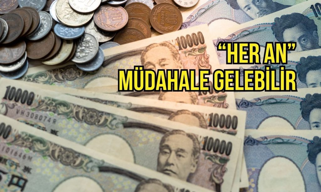 Japonya’dan “her an” müdahale sinyali: Yen 160 seviyesini aştı