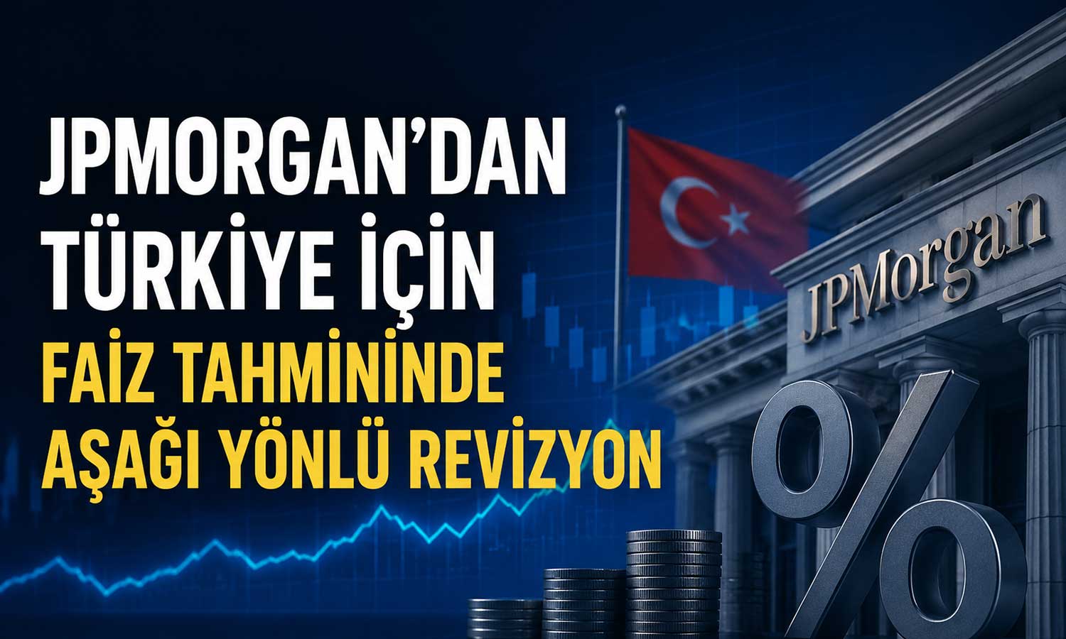 JPMorgan: TCMB’den sonbaharda iki faiz indirimi bekleniyor