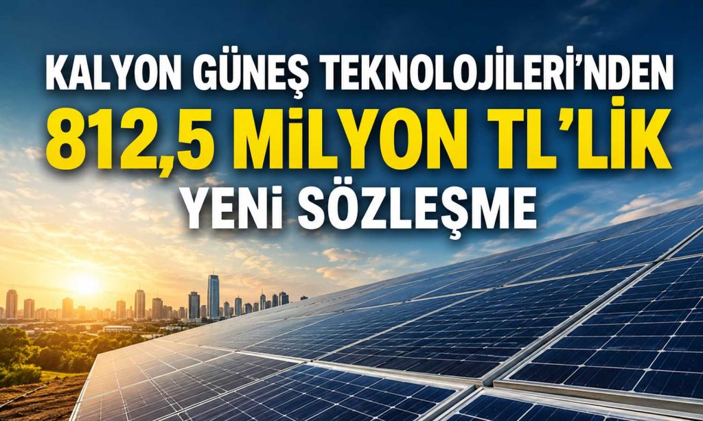 Kalyon Güneş’ten yurt içinde rekor ölçekli proje