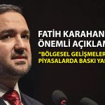 Karahan: Fiyat istikrarı için sıkı duruş sürüyor