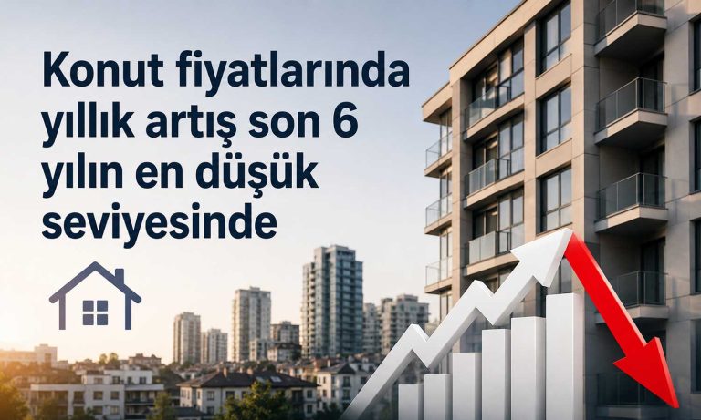 Konut piyasasında yavaşlama: Fiyat artışı 6 yılın dibine indi