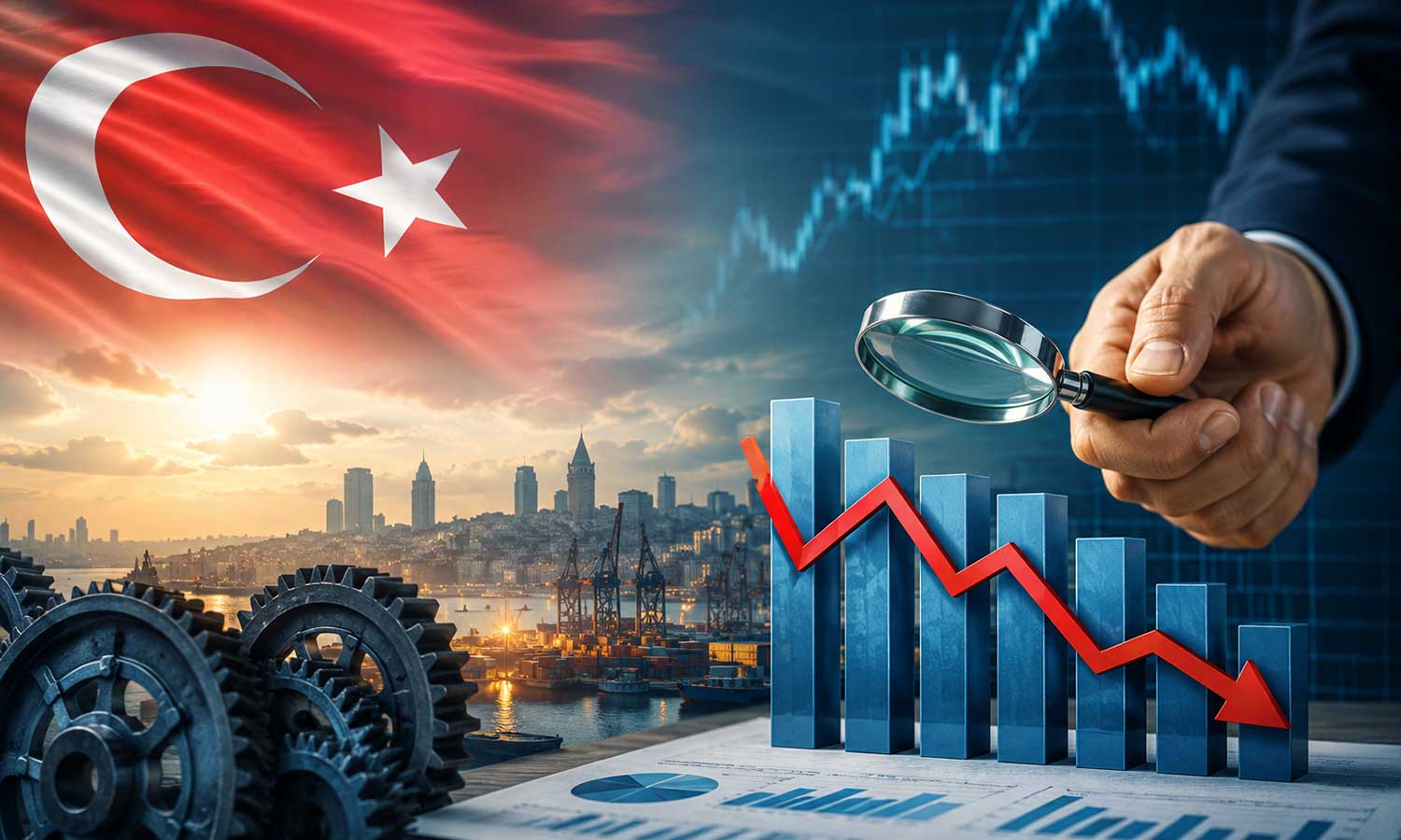 Mahfi Eğilmez: Sanayideki daralma ekonomi için alarm veriyor