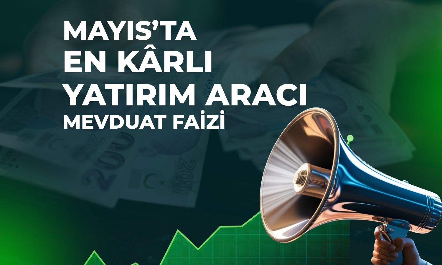 Mayıs’ta en yüksek reel getiri mevduat faizinden geldi