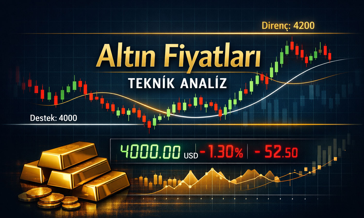 Altında baskı arttı: 4000 dolar eşiğinde savaşıyor