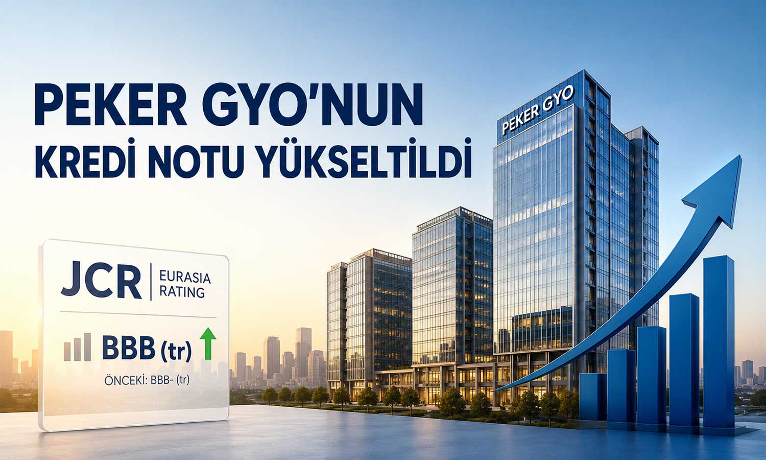 Peker GYO’nun ulusal kredi notunda yukarı yönlü revizyon