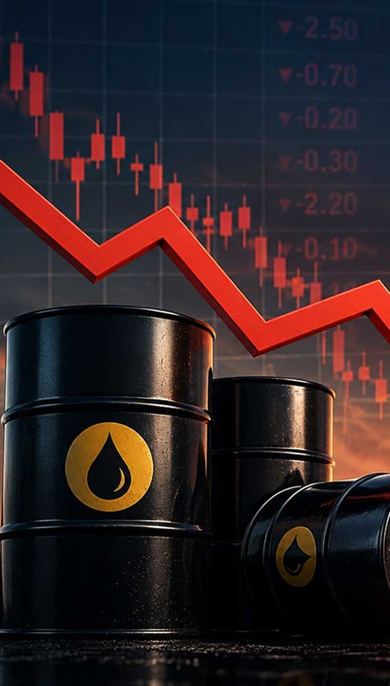 Petrolde haftalık kayıp yüzde 7'ye yaklaştı
