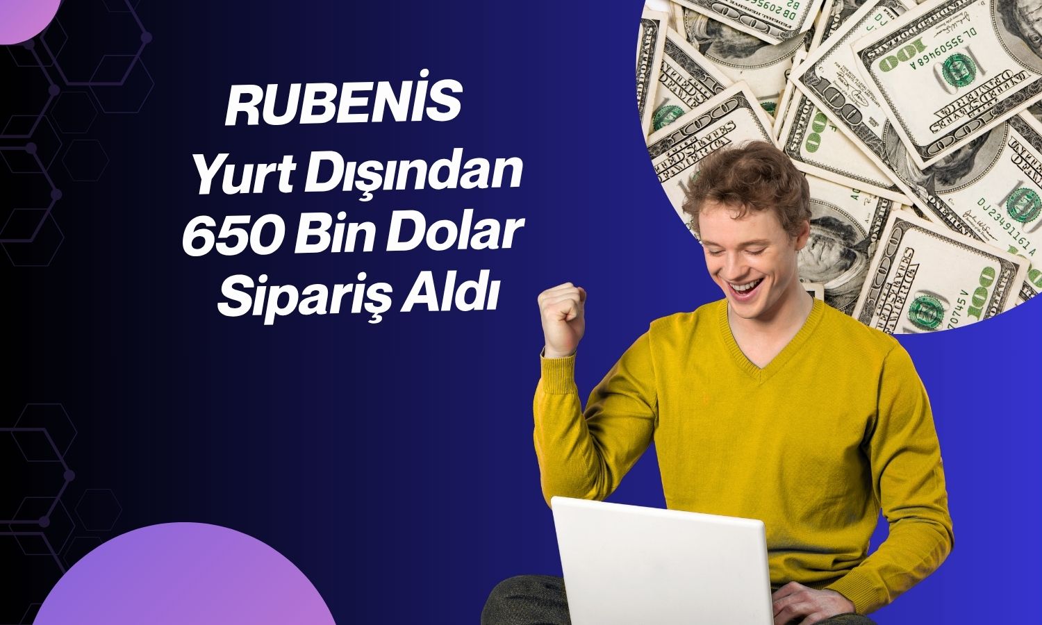 Rubenis Tekstil 650 bin dolarlık ihracat siparişi aldı