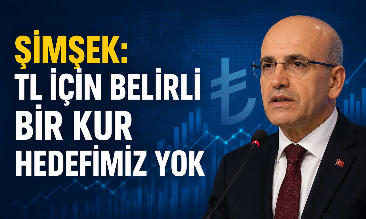 Şimşek’ten TL mesajı: Güven artıyor, kur hedeflenmiyor