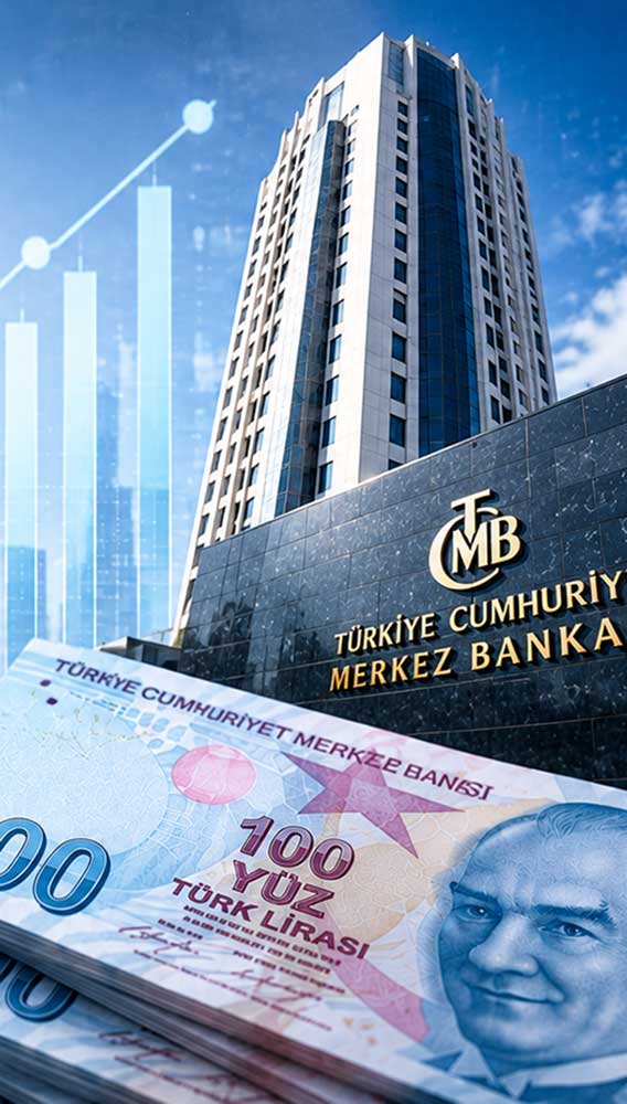 TCMB anketi: Enflasyon beklentisi yükseldi, büyüme tahmini geriledi
