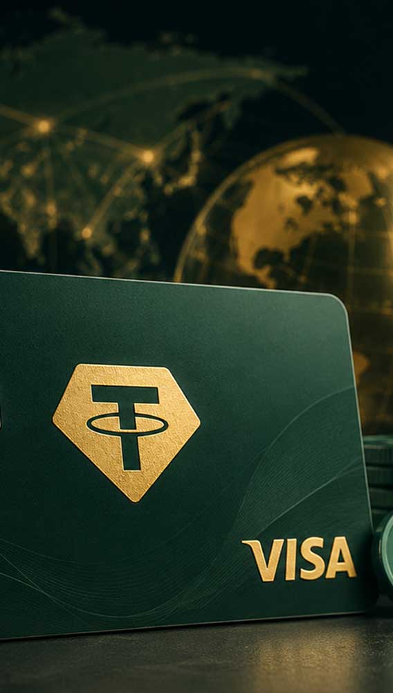 Tether’dan altın destekli Visa kart hamlesi