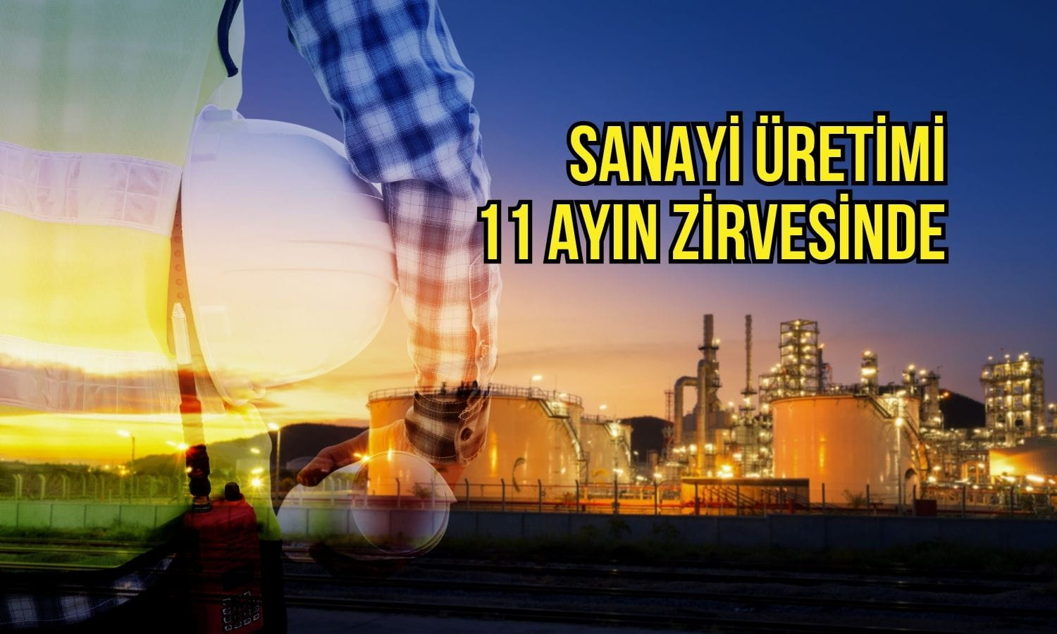 TÜİK açıkladı: Sanayi üretimi 11 ayın en yükseğinde