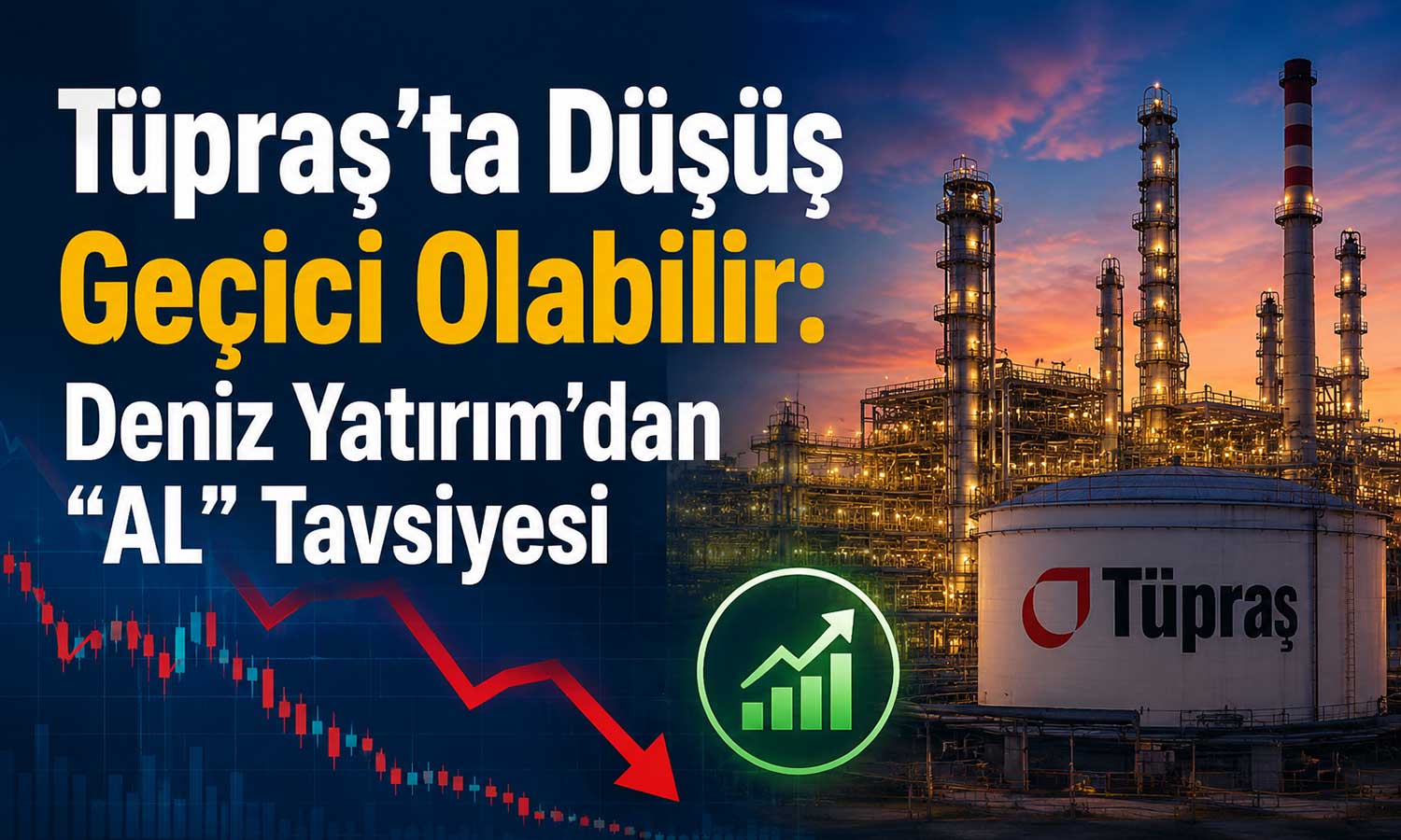 Tüpraş’ta düşüş geçici mi? Al tavsiyesi verildi