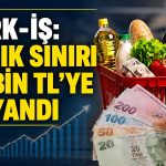 Türk-İş açıkladı: Yoksulluk sınırı 116 bin TL’yi aştı