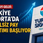 Türkiye Sigorta’da yüzde 100 bedelsiz için takvim açıklandı