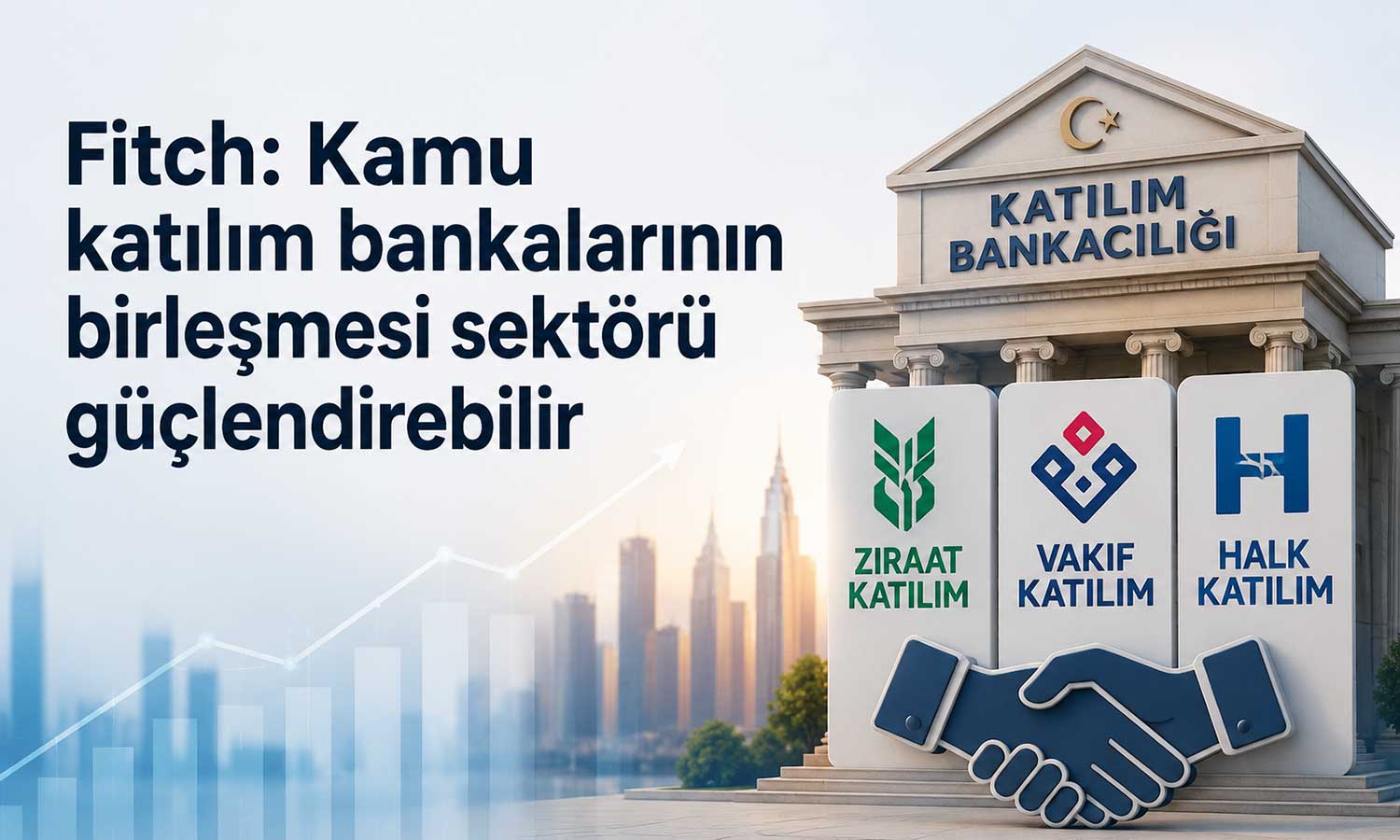 Üç kamu katılım bankasının birleşmesine Fitch’ten olumlu yorum