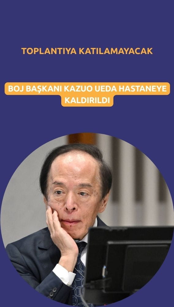 BOJ başkanı hastaneye kaldırıldı: Toplantıya katılamayacak