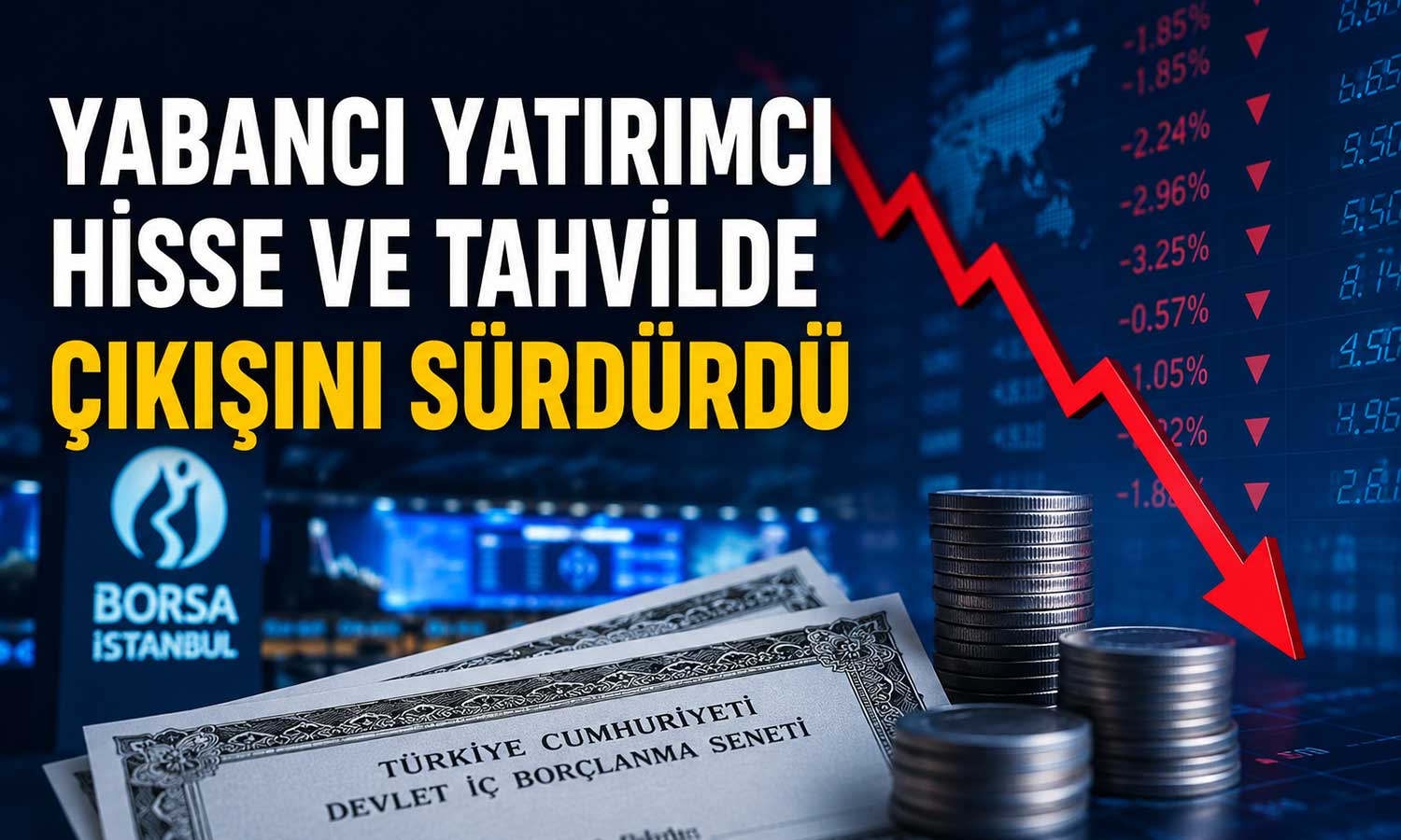 Yabancılar Mayıs sonunda da net satıcı oldu