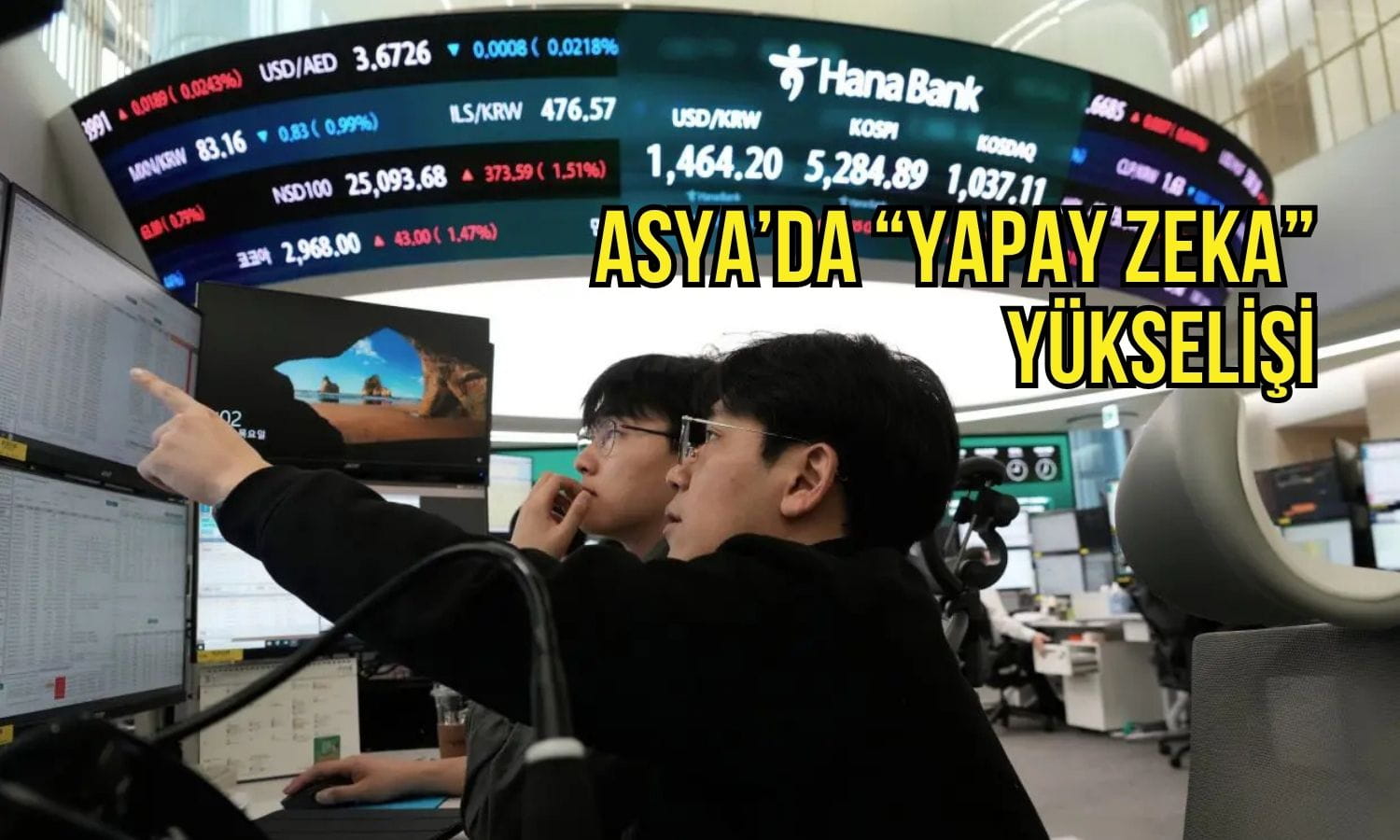 Yapay zeka hisselerine güven: Asya borsaları sert yükseldi