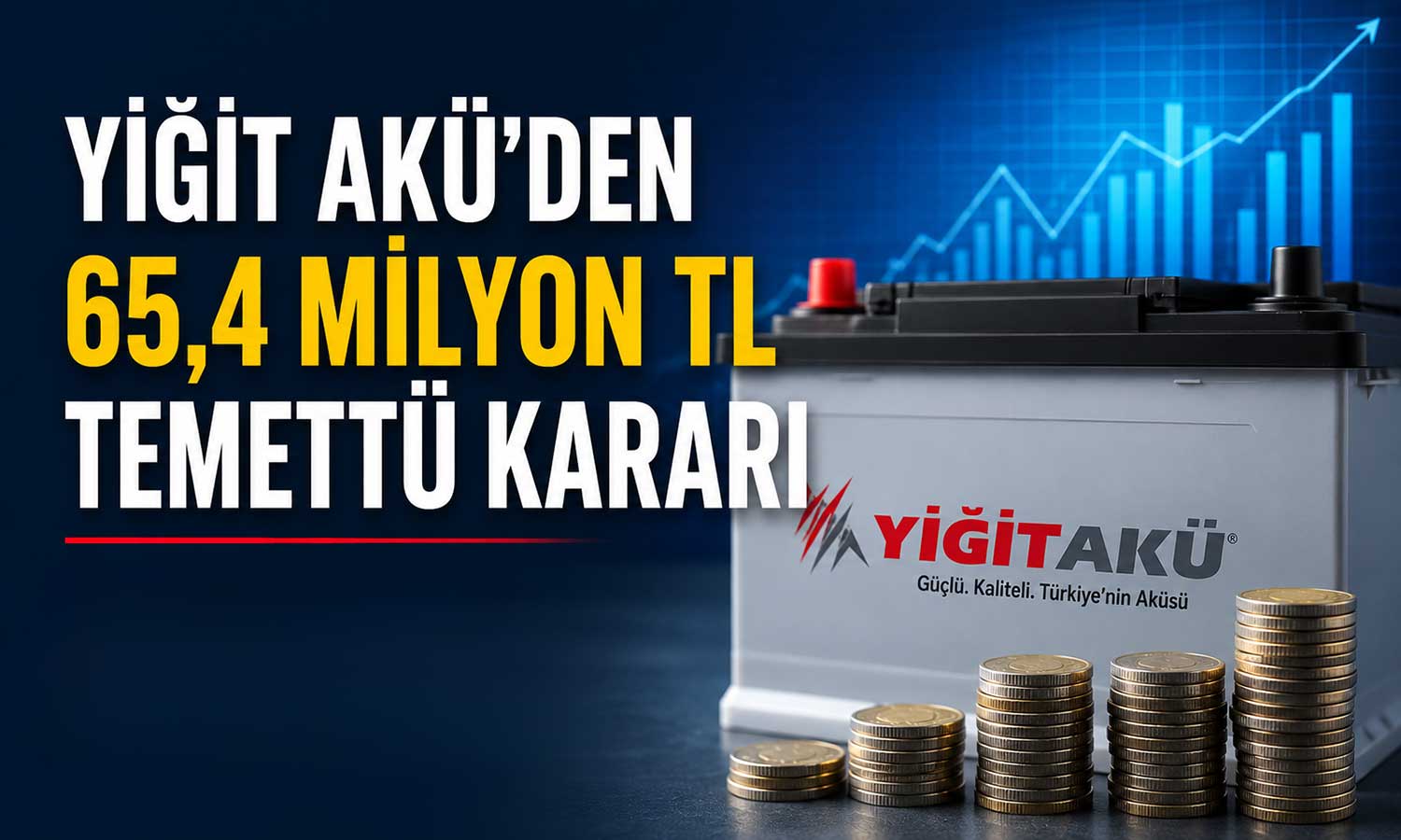 Yiğit Akü’de temettü müjdesi: 65 milyon TL nakit dağıtım