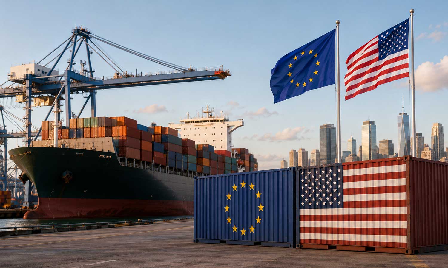 AB ile ABD arasındaki mal ticareti 875 milyar euroya ulaştı