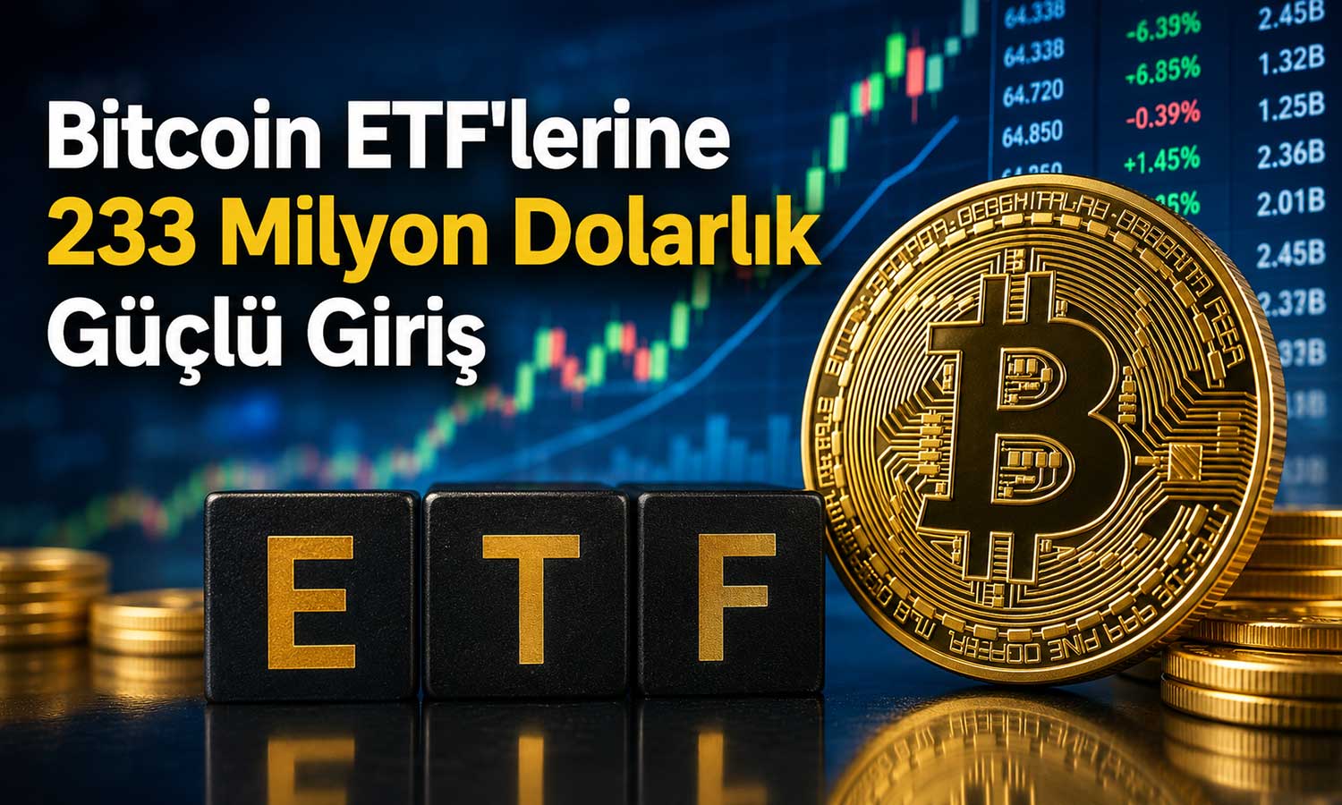 ABD Spot Bitcoin ETF’lerinde hafta yeniden artıya döndü