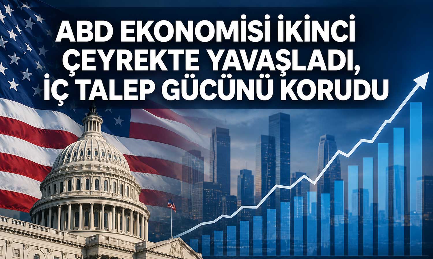 ABD’de büyüme ikinci çeyrekte beklentilerin altında kaldı