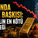 Altın, 2013’ten bu yana en sert çeyreklik kaybını yaşadı