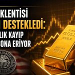 Altın 5 hafta sonra yeniden haftalık kazanca geçti
